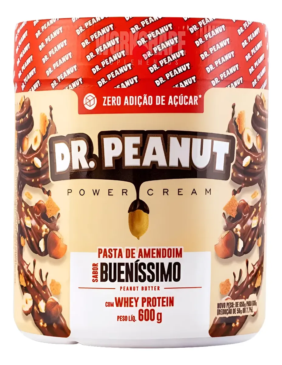 PASTA DE AMENDOIM BUENISSIMO 600g